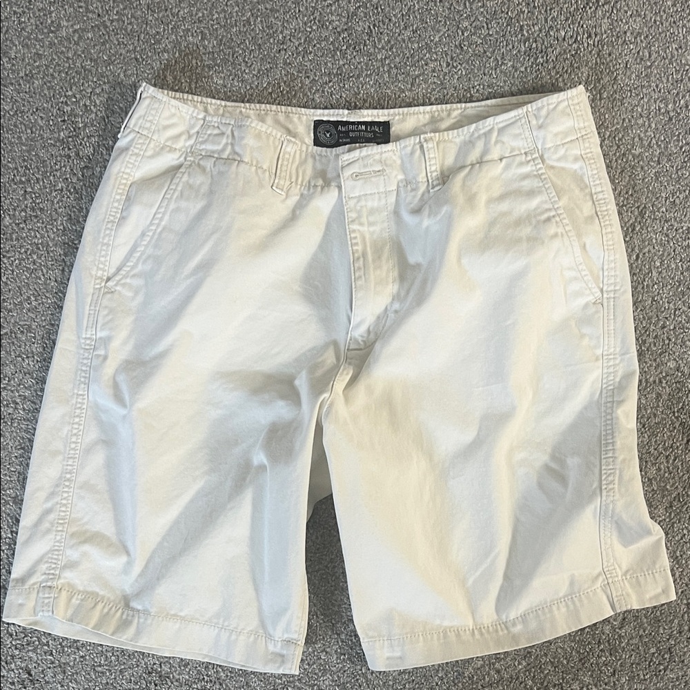 American Eagle Outfitters Cream Men's Shorts